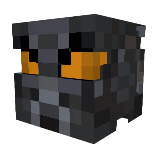 Williamungus Minecraft avatar head, 3D render