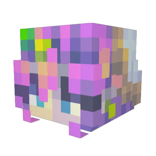 Williamus_ Minecraft avatar head, 3D render