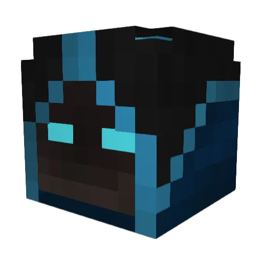 Willie2803 Minecraft avatar head, 3D render