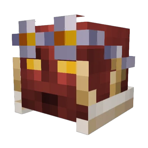 WilloYOlo Minecraft avatar head, 3D render