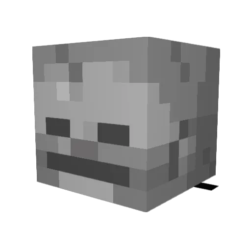 Willoesd Minecraft avatar head, 3D render