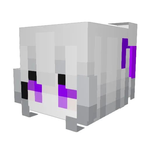 WillowHollow Minecraft avatar head, 3D render