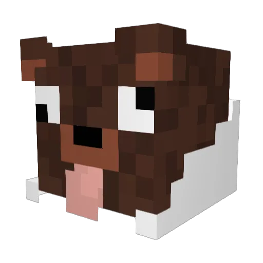 WillowTree2693 Minecraft avatar head, 3D render