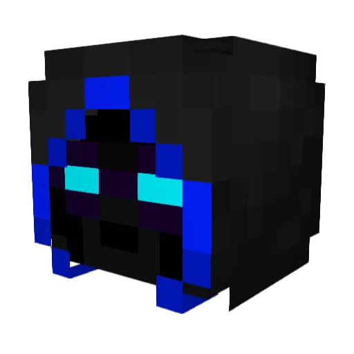 Willstun Minecraft avatar head, 3D render