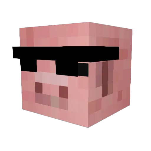 WillyB2005 Minecraft avatar head, 3D render