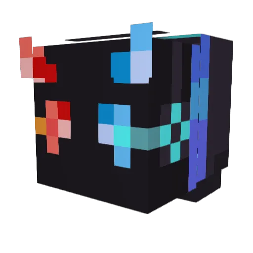 WillySDN Minecraft avatar head, 3D render