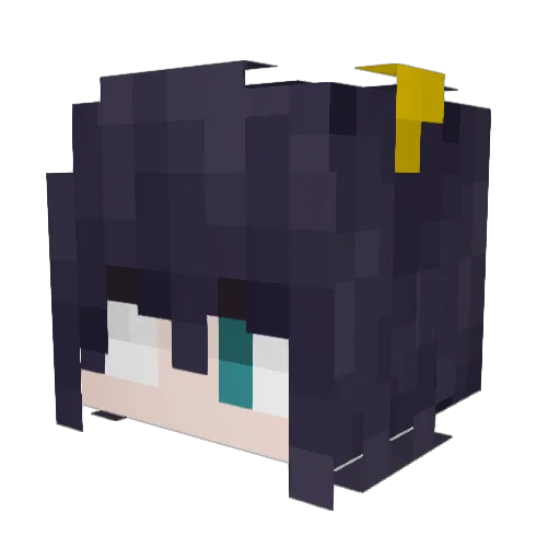 WillySquilly1117 Minecraft avatar head, 3D render
