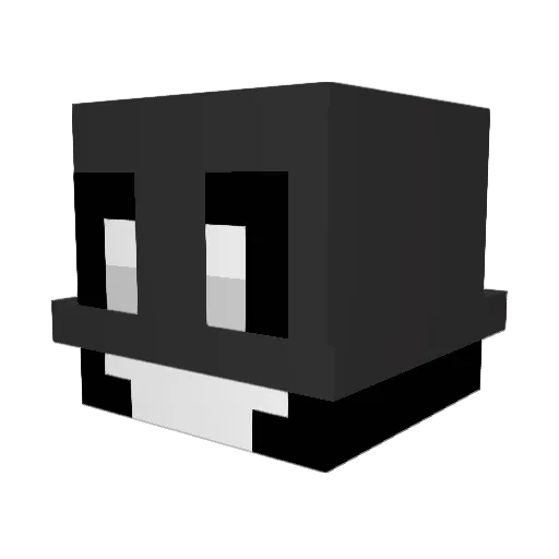 Willy_Dragon Minecraft avatar head, 3D render