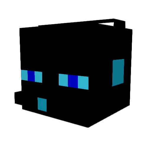 Willysen1 Minecraft avatar head, 3D render