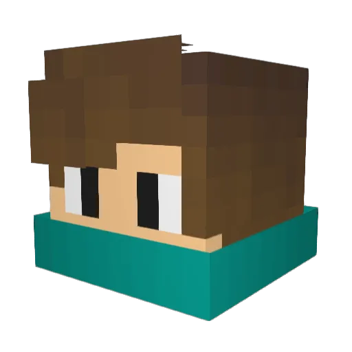 Willyweed1972 Minecraft avatar head, 3D render