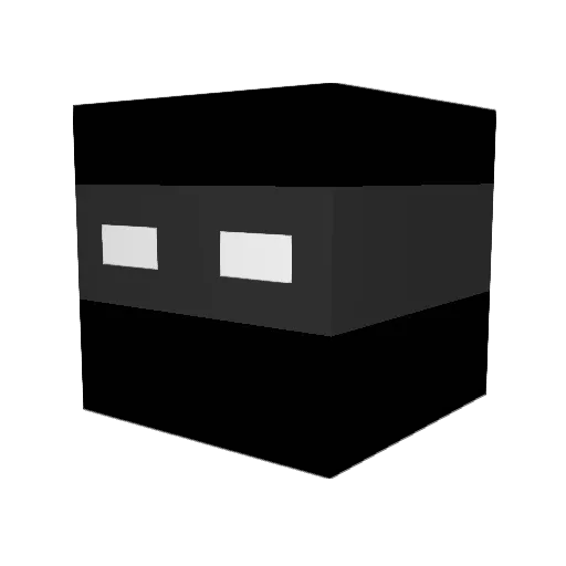 Wilmalinuz Minecraft avatar head, 3D render