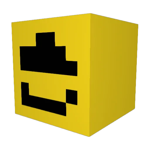 Wilmerkingen Minecraft avatar head, 3D render