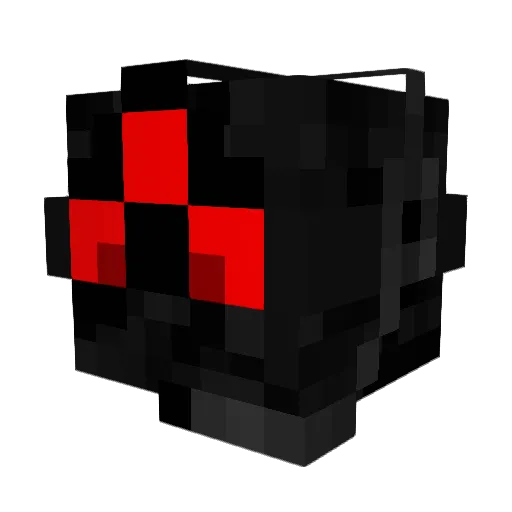 Wilops Minecraft avatar head, 3D render