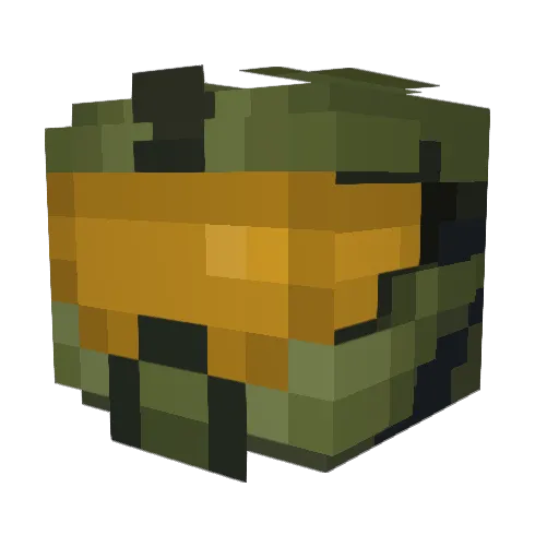 Wilson473 Minecraft avatar head, 3D render