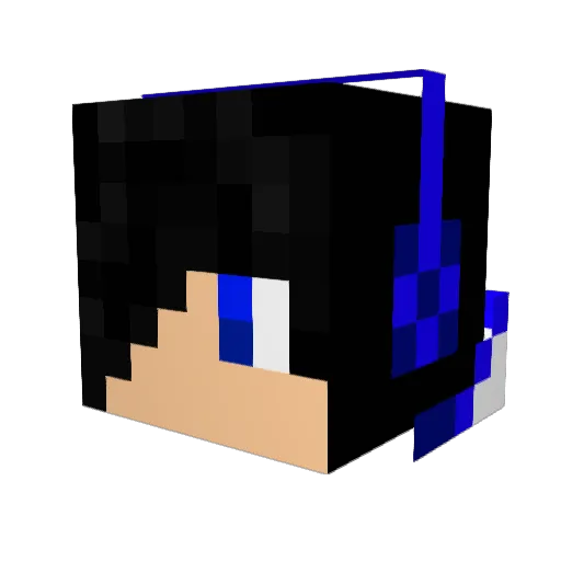WilsonGamer567 Minecraft avatar head, 3D render
