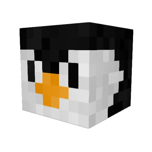 WilsonShield Minecraft avatar head, 3D render