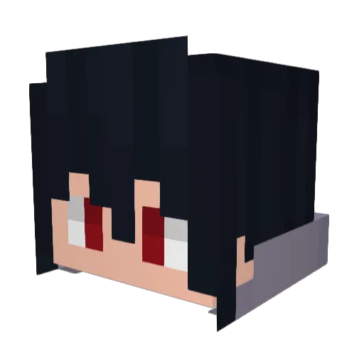 Wilsondo Minecraft avatar head, 3D render
