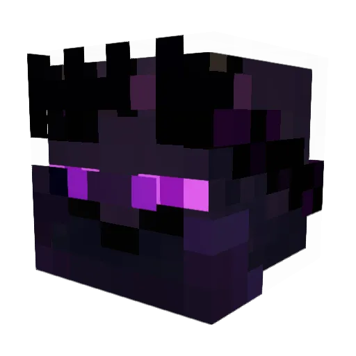 Wiltedz Minecraft avatar head, 3D render