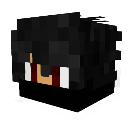 WinRaR_G0D Minecraft avatar head, 3D render