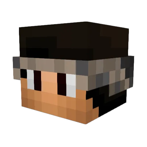 Winand585 Minecraft avatar head, 3D render