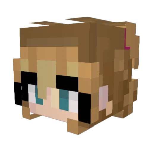 Winchester1997 Minecraft avatar head, 3D render