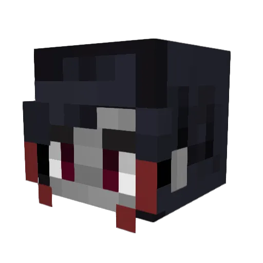 Wind0wsVista Minecraft avatar head, 3D render