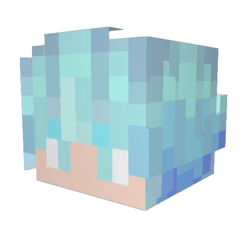 WindAintHere Minecraft avatar head, 3D render
