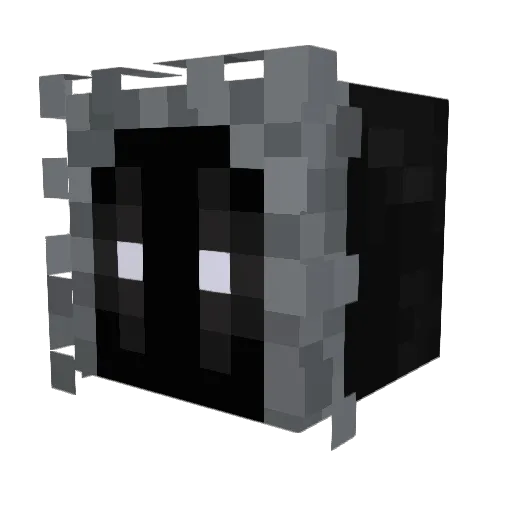 Winders_Chak Minecraft avatar head, 3D render