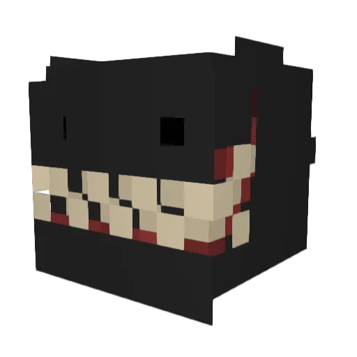 Windex_ Minecraft avatar head, 3D render
