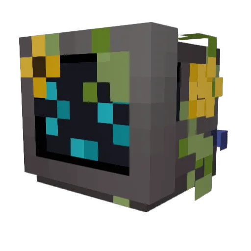 Windows95sys Minecraft avatar head, 3D render