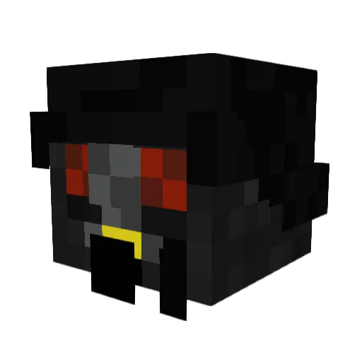 WindowsLicking Minecraft avatar head, 3D render