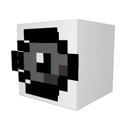WindyTheCreator Minecraft avatar head, 3D render