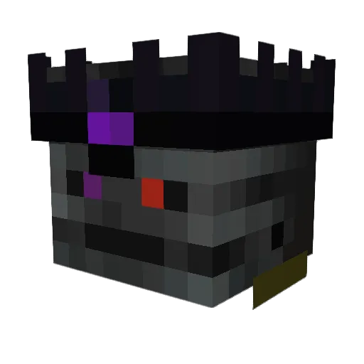 WingDing_Geno Minecraft avatar head, 3D render