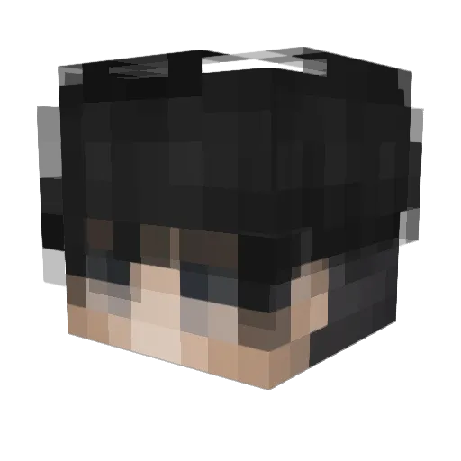 WingOwO2274 Minecraft avatar head, 3D render