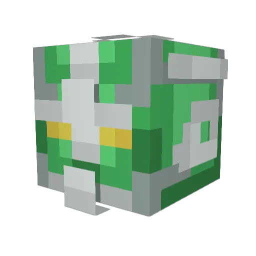 WingZZero Minecraft avatar head, 3D render