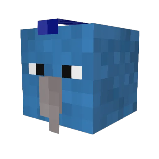 Wingo_Ethan Minecraft avatar head, 3D render