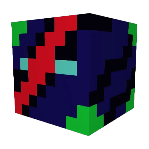 Minecraft-Avatar von WinnerJ: Kopf als 3D-Render