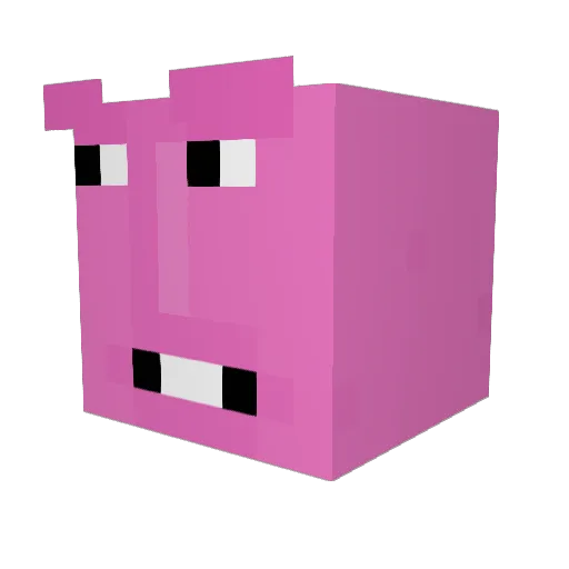 WinnerK666 Minecraft avatar head, 3D render