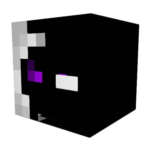 Winnux9 Minecraft avatar head, 3D render