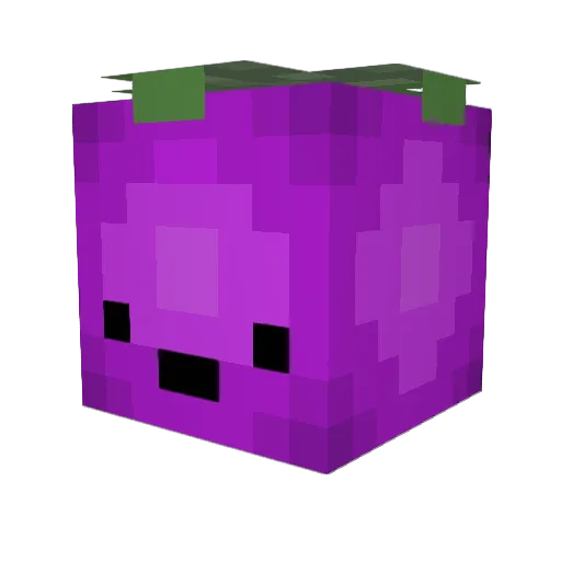 WinstonL_ Minecraft avatar head, 3D render