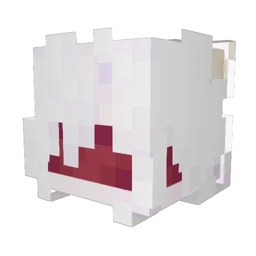 Wintchuu Minecraft avatar head, 3D render