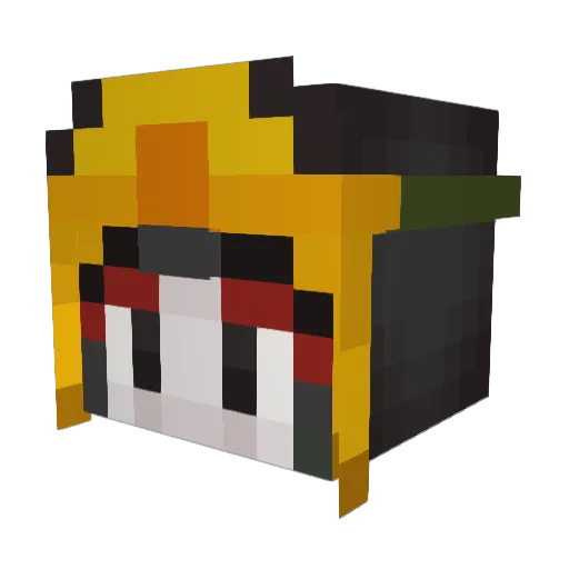 WinterDig759053 Minecraft avatar head, 3D render