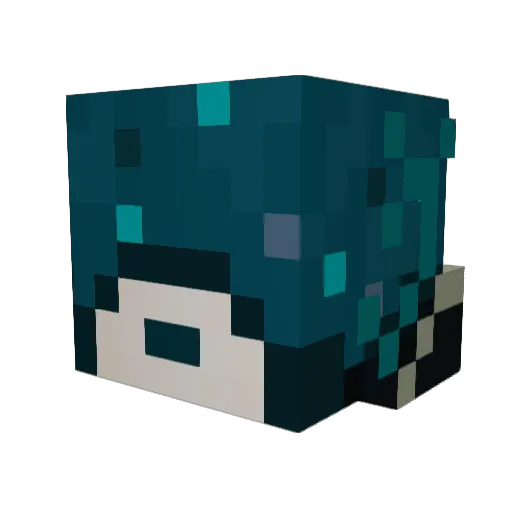 WinterFall6242 Minecraft avatar head, 3D render