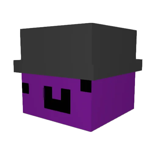 WinterHyd Minecraft avatar head, 3D render