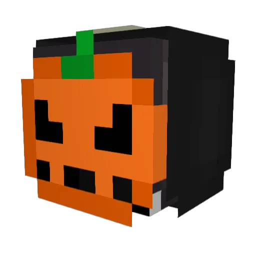 WinterKenan Minecraft avatar head, 3D render