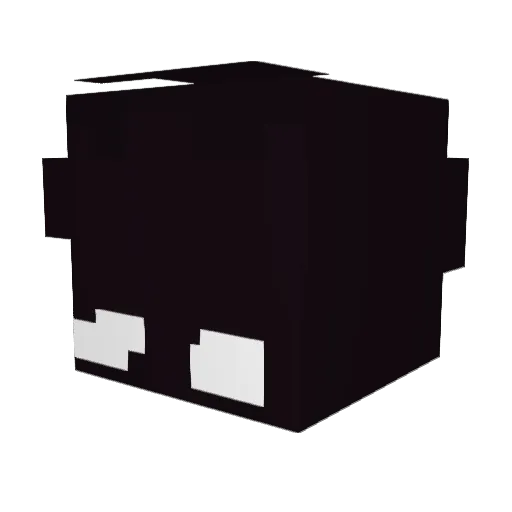 WinterTitan1870 Minecraft avatar head, 3D render