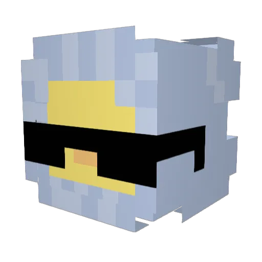 Winter_Wanderer9 Minecraft avatar head, 3D render