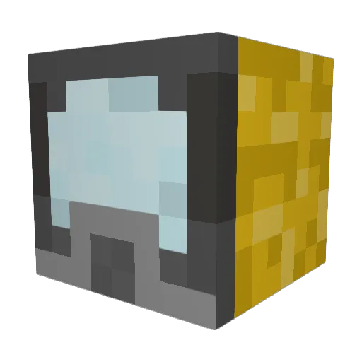 Winterblosm Minecraft avatar head, 3D render
