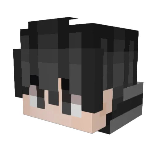 Winters181 Minecraft avatar head, 3D render