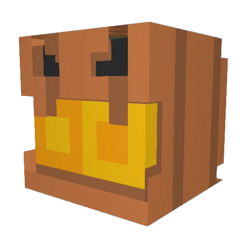 Minecraft-Avatar von Wintoin: Kopf als 3D-Render